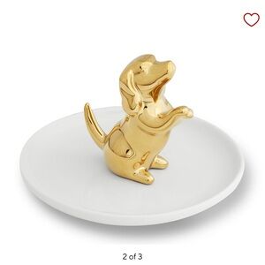Pottery Barn Dog Whimsy Ring Holder Decor